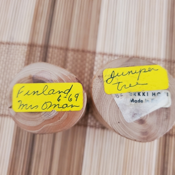 All natural handmade salp pepper shakers - Picture 4 of 4